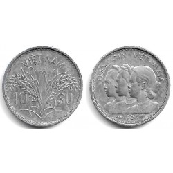 (1) Vietnam del Sur. 1953. 10 Su (MBC+)