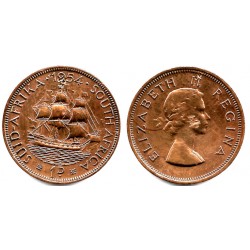 (46) Sudáfrica. 1954. 1 Penny (BC+/MBC-)