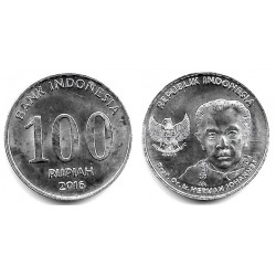 Indonesia. 2016. 100 Rupiah (SC-)