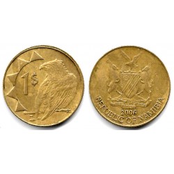 (4) Namibia. 2006. 1 Dollar (MBC-)