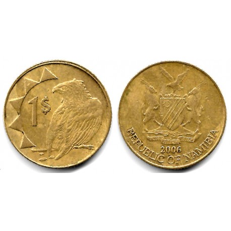 (4) Namibia. 2006. 1 Dollar (MBC-)