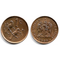 (82) Sudáfrica. 1989. 1 Cent (MBC-)