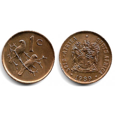 (82) Sudáfrica. 1989. 1 Cent (MBC-)