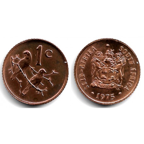(82) Sudáfrica. 1975. 1 Cent (SC)