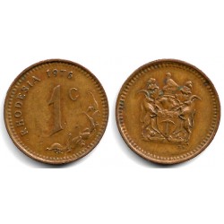 (10) Rhodesia. 1976. 1 Cent (MBC)