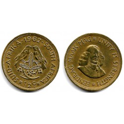(56) Sudáfrica. 1962. ½ Cent (MBC-)