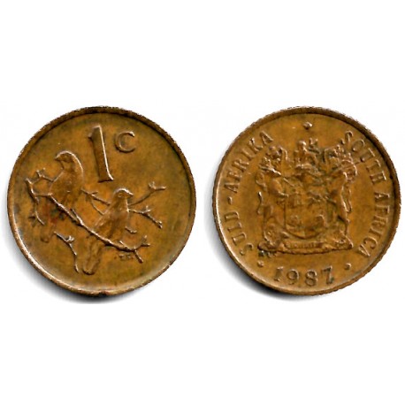 (82) Sudáfrica. 1987. 1 Cent (MBC-)