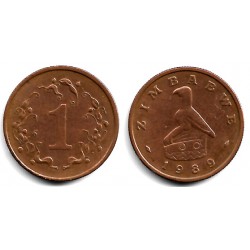 (1a) Zimbabue. 1989. 1 Cent (MBC)