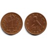 (1a) Zimbabue. 1989. 1 Cent (MBC)