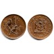 (82) Sudáfrica. 1974. 1 Cent (MBC)