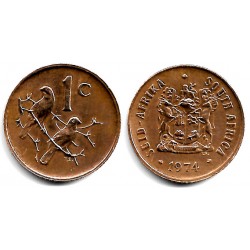 (82) Sudáfrica. 1974. 1 Cent (MBC)