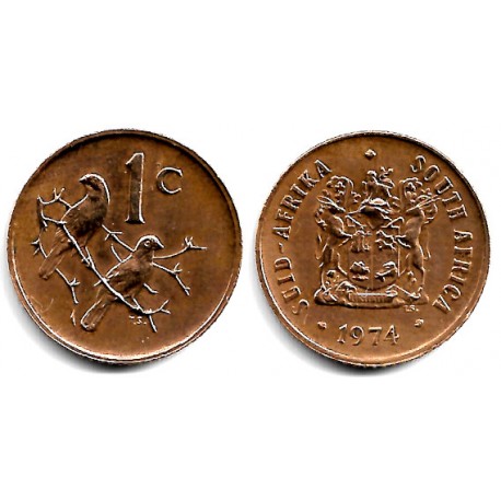 (82) Sudáfrica. 1974. 1 Cent (MBC)