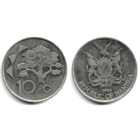 (2) Namibia. 1996. 10 Cents (MBC)