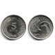 (2) Singapur. 1972. 5 Cents (SC)