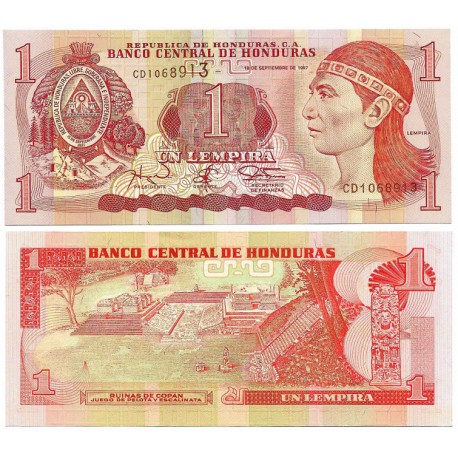 (79A) Honduras. 1997. 1 Lempira (SC)
