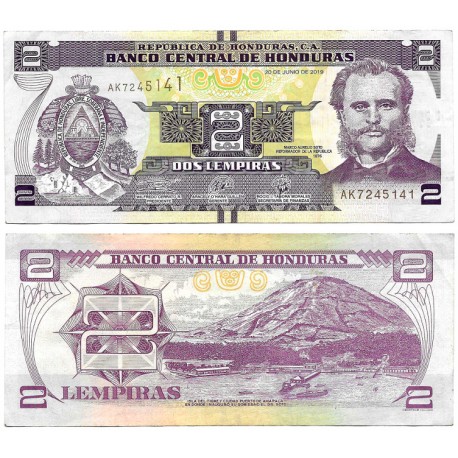 (97) Honduras. 2019. 2 Lempiras (MBC)