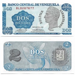 (69) Venezuela. 1989. 2 Bolívares (SC-)
