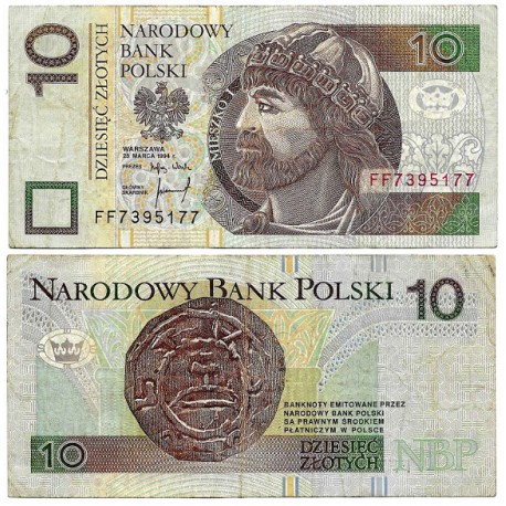 (173a) Polonia. 1994. 10 Zlotych (MBC-)