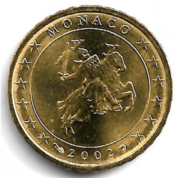 Mónaco. 2002. 10 Céntimos (SC)