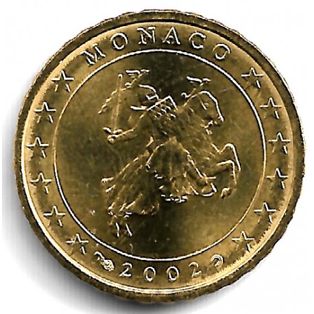 Mónaco. 2002. 10 Céntimos (SC)