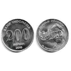 Indonesia. 2016. 200 Rupiah (SC-)
