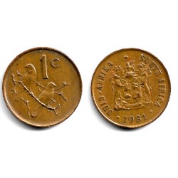 (82) Sudáfrica. 1981. 1 Cent (MBC)