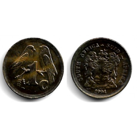 (132) Sudáfrica. 1994. 1 Cent (BC)