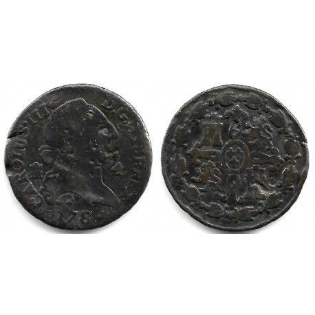 Carlos III. 1781. 4 Maravedí (RC) Ceca de Segovia