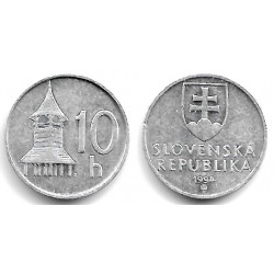 (17) Eslovaquia. 1994. 10 Haleru (MBC)