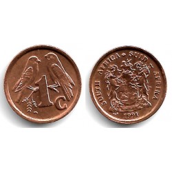 (132) Sudáfrica. 1991. 1 Cent (MBC)
