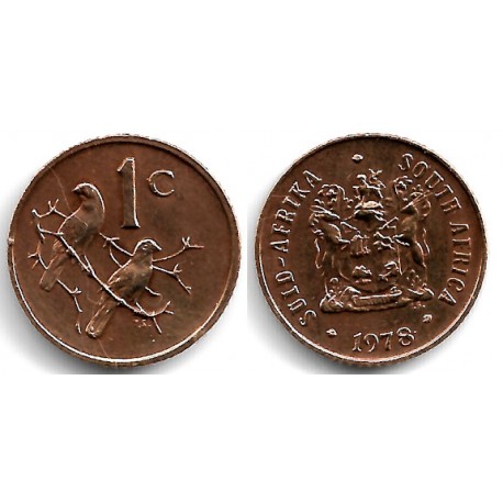 (82) Sudáfrica. 1978. 1 Cent (MBC+)