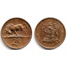 (83) Sudáfrica. 1977. 2 Cents (EBC)