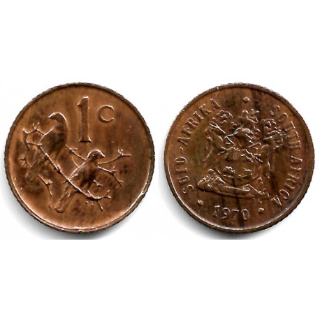 (82) Sudáfrica. 1970. 1 Cent (MBC)