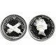 (48) Islas Vírgenes Británicas. 1985. 20 Dollars (EBC+) (Plata)
