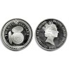 (71) Islas Vírgenes Británicas. 1985. 20 Dollars (EBC+) (Plata)
