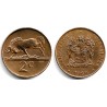 (83) Sudáfrica. 1989. 2 Cents (MBC+)