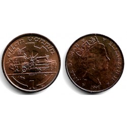 (207) Isla de Man. 1991. 1 Penny (SC)