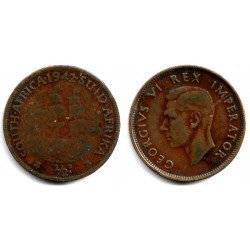 (24) Sudáfrica. 1942. ½ Cent (RC/RC+)