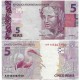 (253a) Brasil. 2010. 5 Reais (MBC) Pequeñas manchas