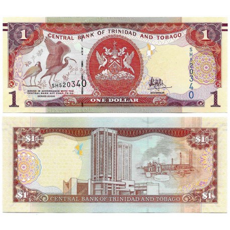 (46A) Trinidad y Tobago. 2006. 1 Dollar (SC)