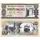 (30g) Guyana. 1996-2018. 20 Dollars (SC)