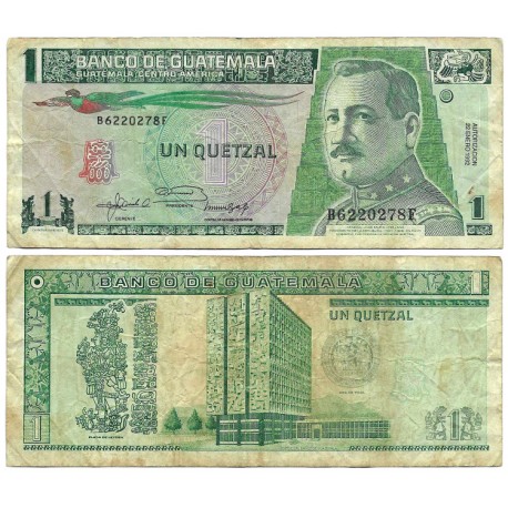 (73c) Guatemala. 1992. 1 Quetzal (BC/BC-)