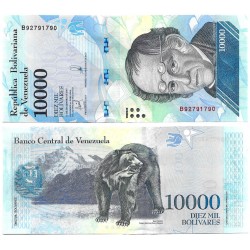 (98b) Venezuela. 2017. 10000 Bolívares (SC)