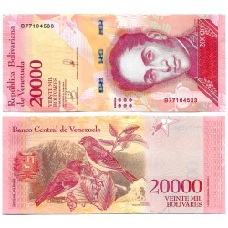 (99c) Venezuela. 2017. 20000 Bolívares (SC)