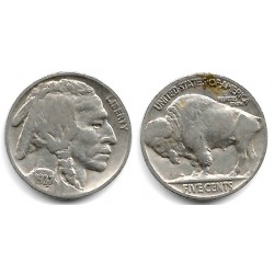 (134) Estados Unidos de América. 1937. 5 Cents (BC+)