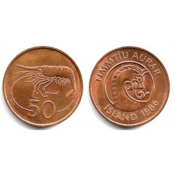 (26a) Islandia. 1986. 50 Aurar (MBC+)