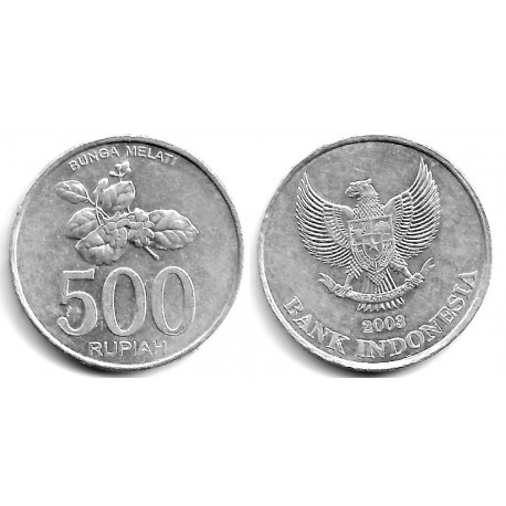 (67) Indonesia. 2003. 500 Rupiah (MBC)