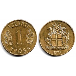 (12a) Islandia. 1973. 1 Krona (MBC+)
