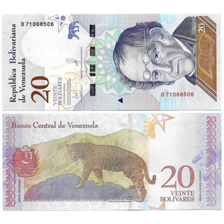 (104) Venezuela. 2018. 20 Bolívares (SC)