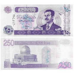 (88) Iraq. 2002. 250 Dinars (SC)